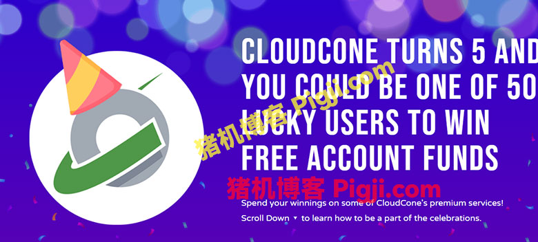 Cloudcone五周年促销特价VPS